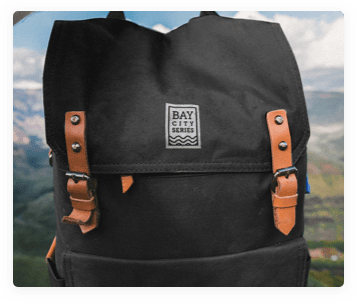 logos of Strava and Shopify